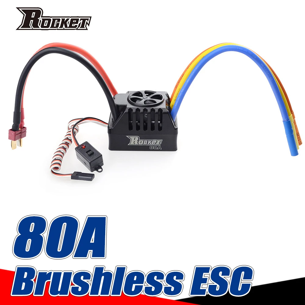 Бесщеточный Регулятор Скорости Rocket 80A, электрический регулятор скорости, водонепроницаемый Бессенсорный для 1/10 1/8 RC автомобилей 3670 4068 4074 4082 ...
Бесщеточный Регулятор Скорости Rocket 80A, электрический регулятор скорости, водонепроницаемый Бессенсорный для 1/10 1/8 RC автомобилей 3670 4068 4074 4082 ...