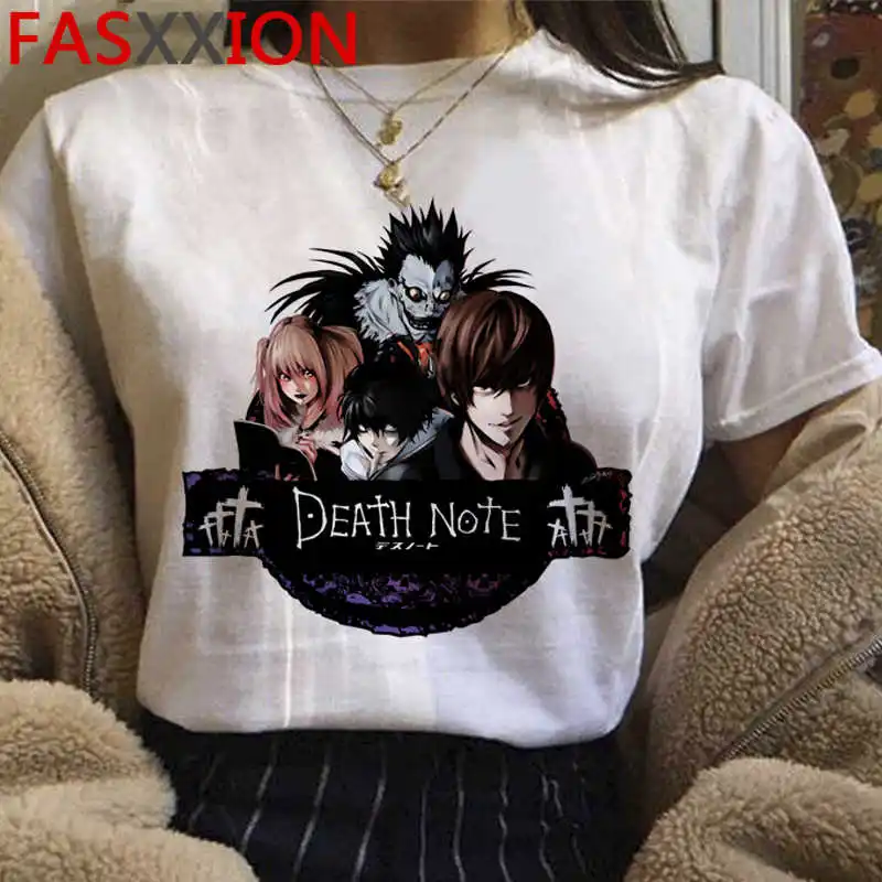Футболка мужская с японским аниме «Death Note», милый мультяшный рисунок, отбеливатель Ichigo, графические тройники в стиле Харадзюку, летние топы, ...
Футболка мужская с японским аниме «Death Note», милый мультяшный рисунок, отбеливатель Ichigo, графические тройники в стиле Харадзюку, летние топы, ...