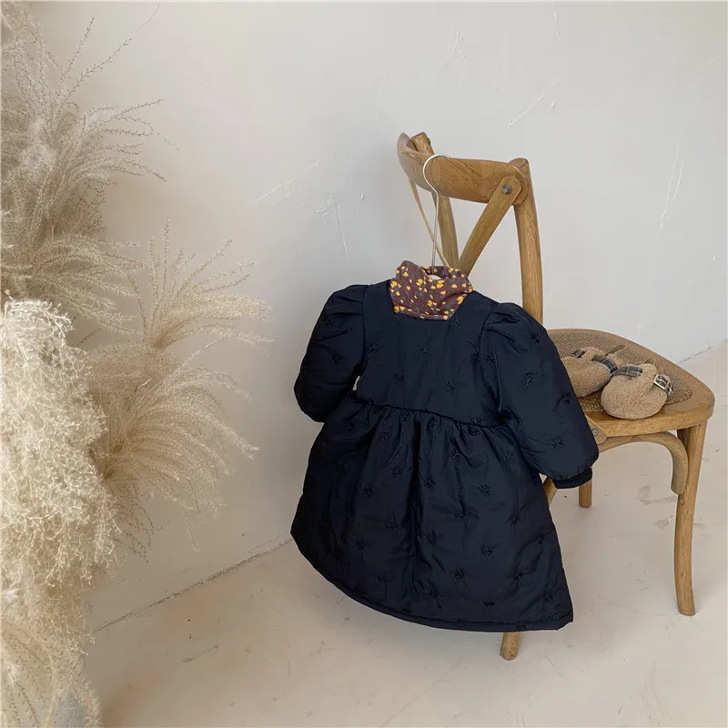 Girls Winter Clothes 2020 New Girls Dress Thick Warm High-Necked Long-Sleeved Flowers Children Dress For Girl 2-7 Years Old
Girls Winter Clothes 2020 New Girls Dress Thick Warm High-Necked Long-Sleeved Flowers Children Dress For Girl 2-7 Years Old