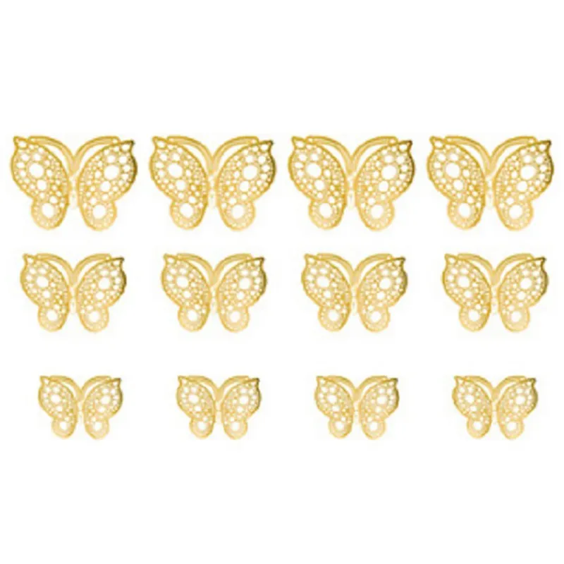2021 3D Metal Texture Hollow Butterfly Wall Paste Living Room Bedroom Three-dimensional Butterfly Home Simulation Butterfly
2021 3D Metal Texture Hollow Butterfly Wall Paste Living Room Bedroom Three-dimensional Butterfly Home Simulation Butterfly