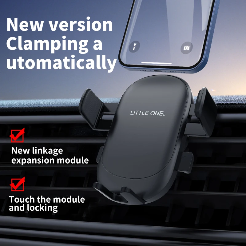 New Car Phone Holder Gravity Sensor Bracket 360° Rotatable Not Easy to Shake Air Outlet Bracket For Navigation Auto Accessorie
New Car Phone Holder Gravity Sensor Bracket 360° Rotatable Not Easy to Shake Air Outlet Bracket For Navigation Auto Accessorie