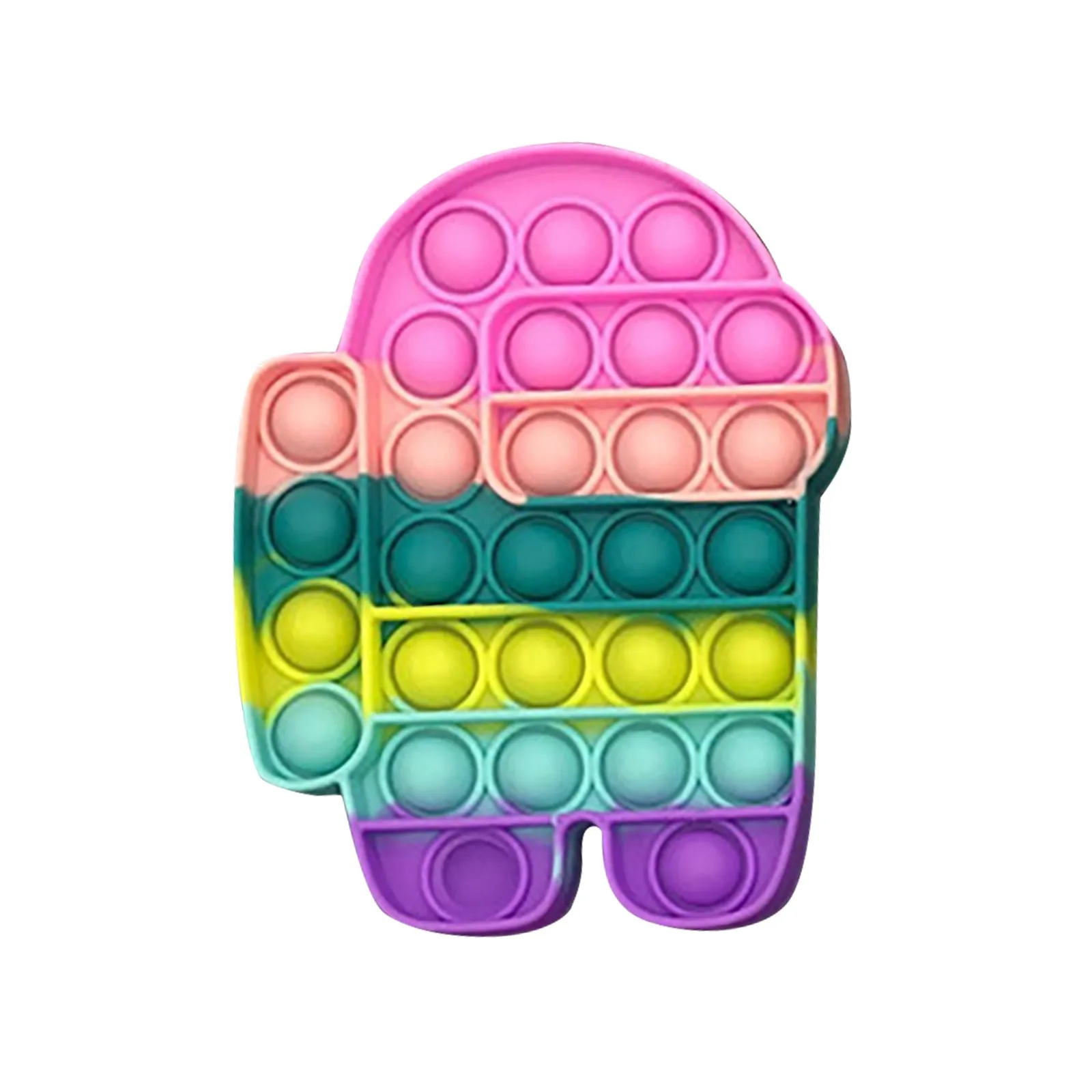 Push Pops System it Bubble Pineapple Rainbow Color Fidget Toys Autism Special Needs Sensory Anti-Stress Relief Toy Kids Toys
Push Pops System it Bubble Pineapple Rainbow Color Fidget Toys Autism Special Needs Sensory Anti-Stress Relief Toy Kids Toys