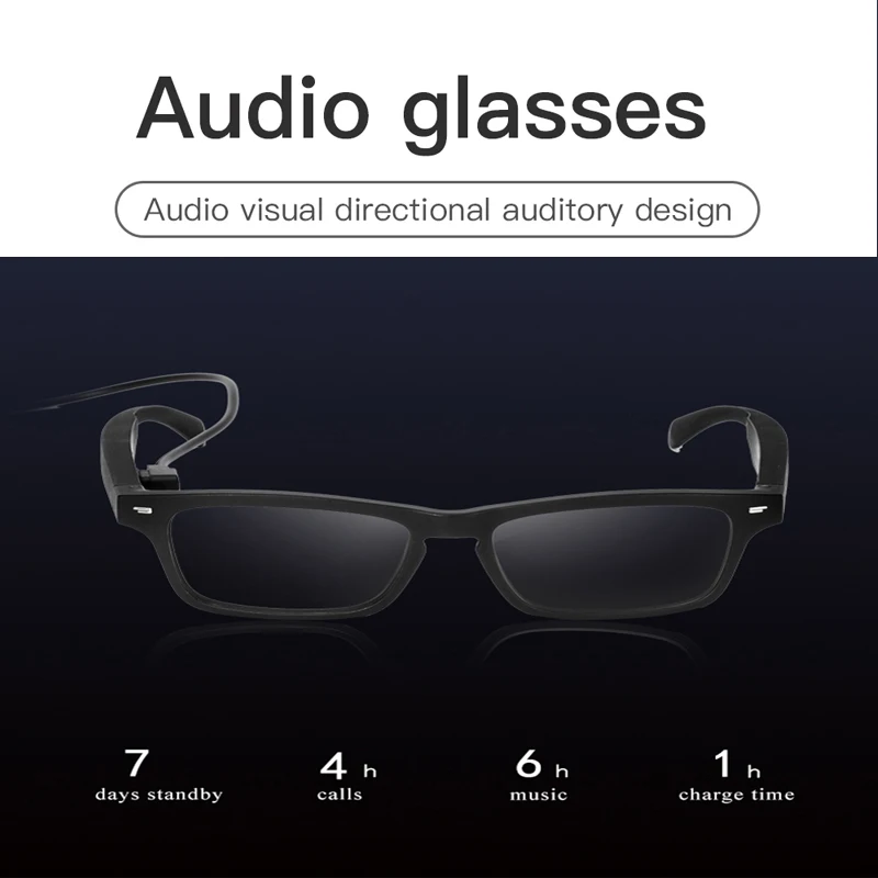 Smart Glasses Non Bone Conduction Audio Headphone With Mic Eye Protection Blue Light Proof Driving Sunglass Bluetooth-compatible
Smart Glasses Non Bone Conduction Audio Headphone With Mic Eye Protection Blue Light Proof Driving Sunglass Bluetooth-compatible