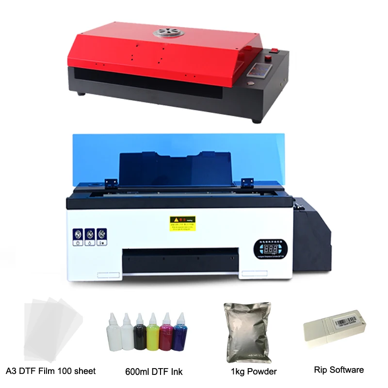 Vilaxh A3 DTF Printer DTF Direct Transfer Film For T shirt Jeans Hoodies for All Farbic Print DTF Printing Ma
Vilaxh A3 DTF Printer DTF Direct Transfer Film For T shirt Jeans Hoodies for All Farbic Print DTF Printing Ma