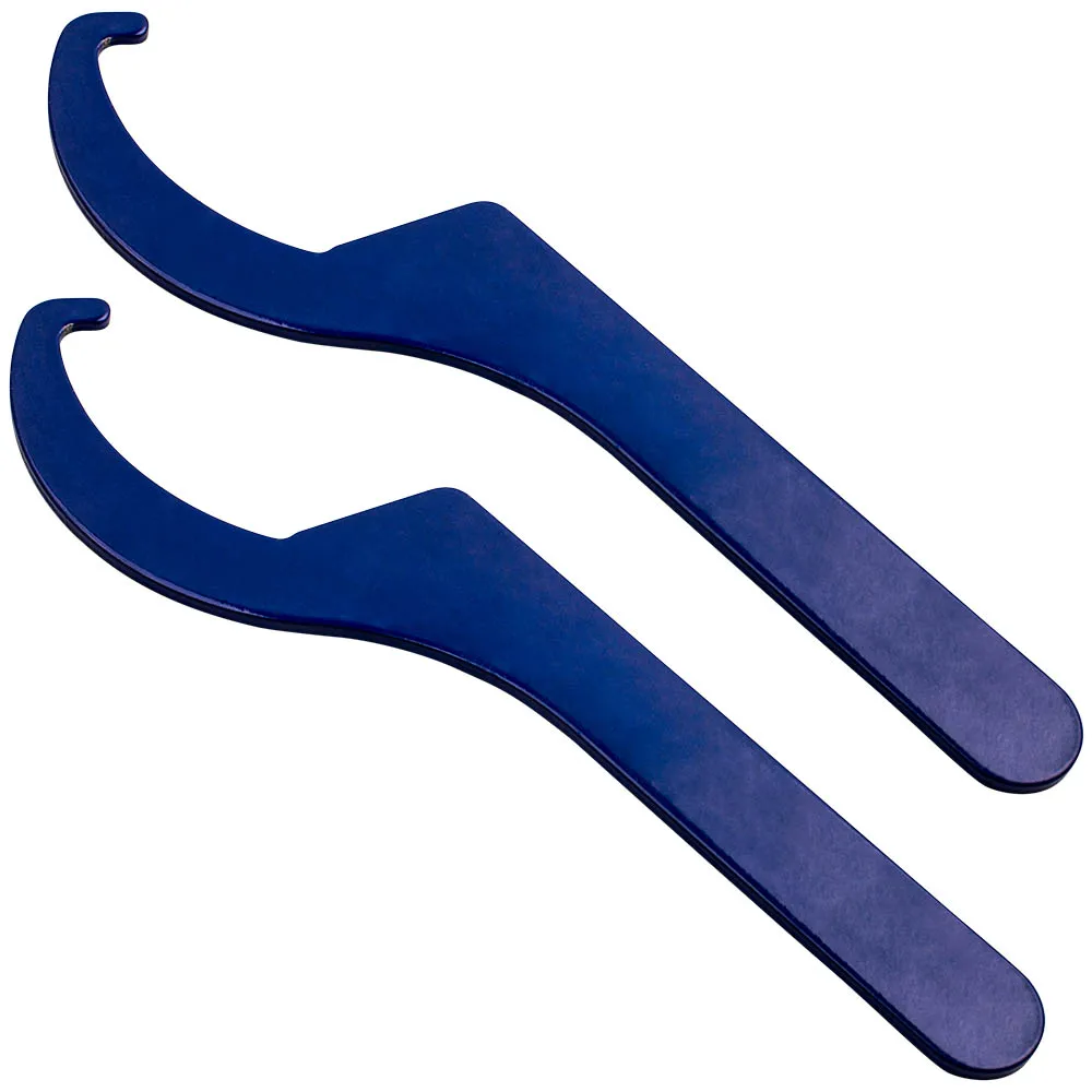 

2 шт. стальной регулируемый стальной гаечный ключ для производительности Aftermarket coiloверсия синий