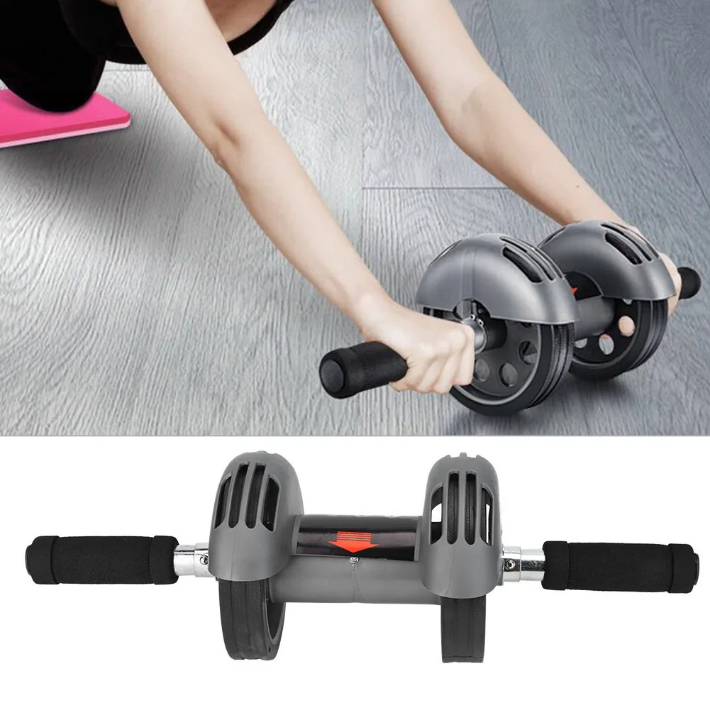 Double Roller Fitness Equipment Muscle Trainer Wheel Roller Kit Abdominal Roller Push Up Bar Jump Rope Workout Sport Home Gym
Double Roller Fitness Equipment Muscle Trainer Wheel Roller Kit Abdominal Roller Push Up Bar Jump Rope Workout Sport Home Gym