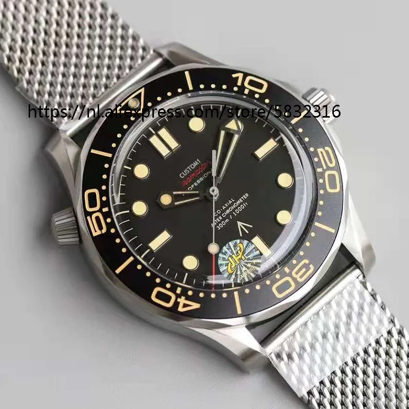 42mm miyota8215 men's watch automatic mechanical 316l stainless steel black dial watch men's clock 007
42mm miyota8215 men's watch automatic mechanical 316l stainless steel black dial watch men's clock 007
