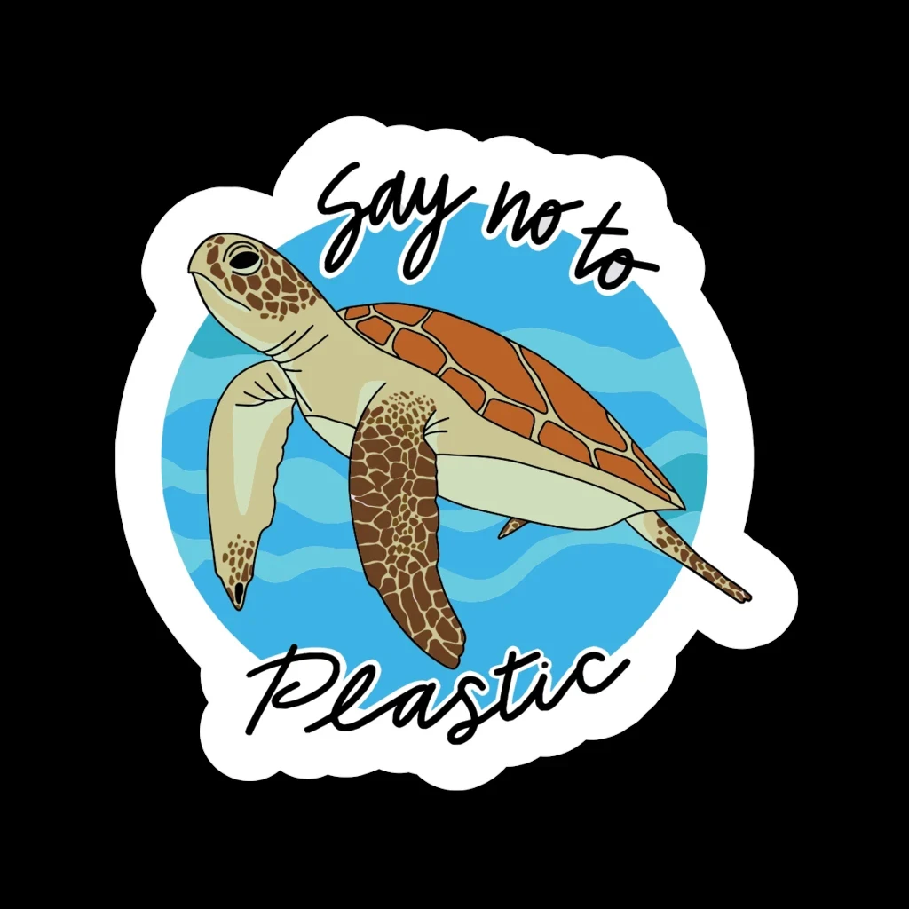LLY-0765 Personality Car Stickers SAY NO TO PLASTIC Modeling Decal PVC Auto Motorcycle Laptop Decorative Waterproof Accessories
LLY-0765 Personality Car Stickers SAY NO TO PLASTIC Modeling Decal PVC Auto Motorcycle Laptop Decorative Waterproof Accessories