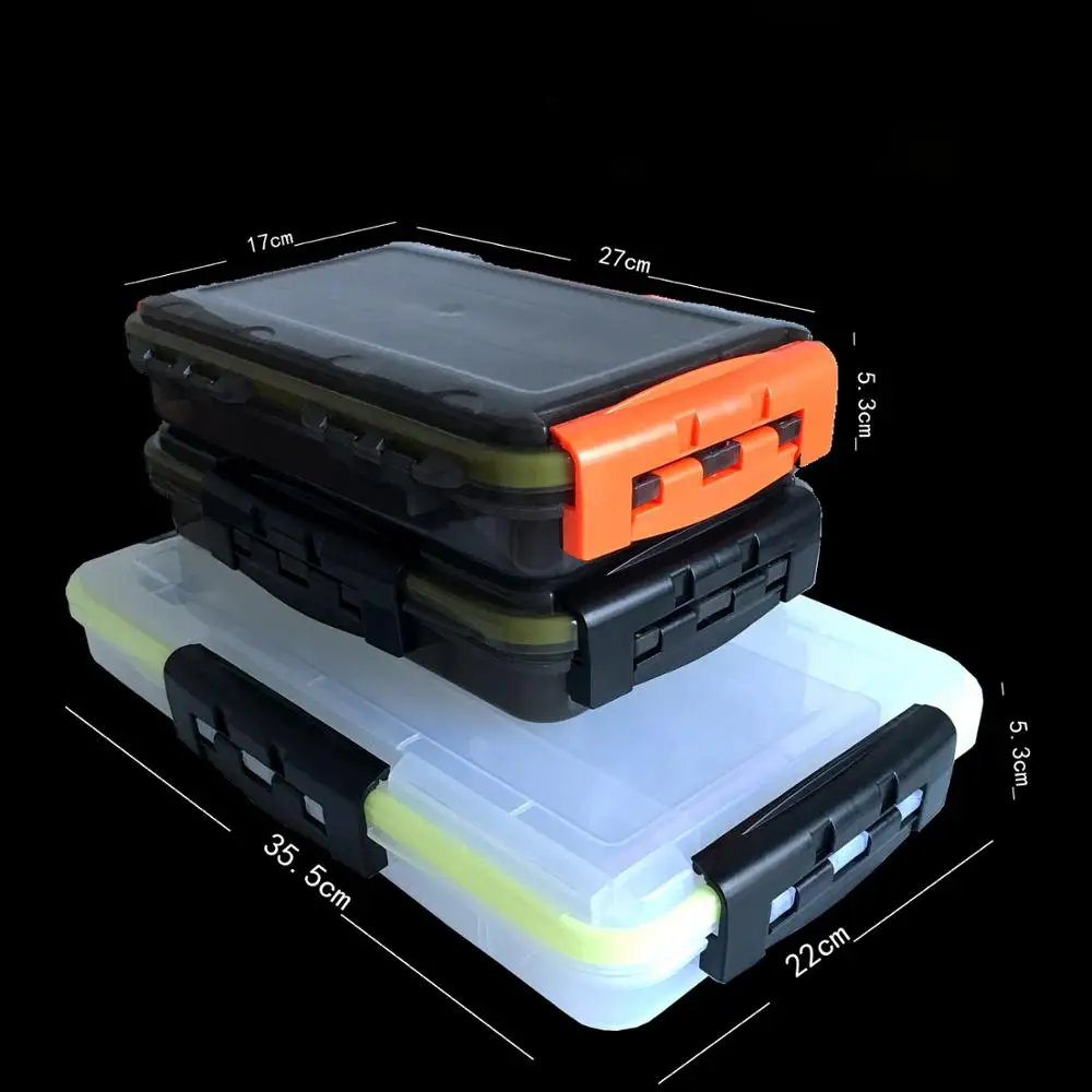 Fishing Lure Box Double Sided Tackle Box Multifunctional Fishing Box Accessories Box Minnows Bait Fishing Tackle Container
Fishing Lure Box Double Sided Tackle Box Multifunctional Fishing Box Accessories Box Minnows Bait Fishing Tackle Container