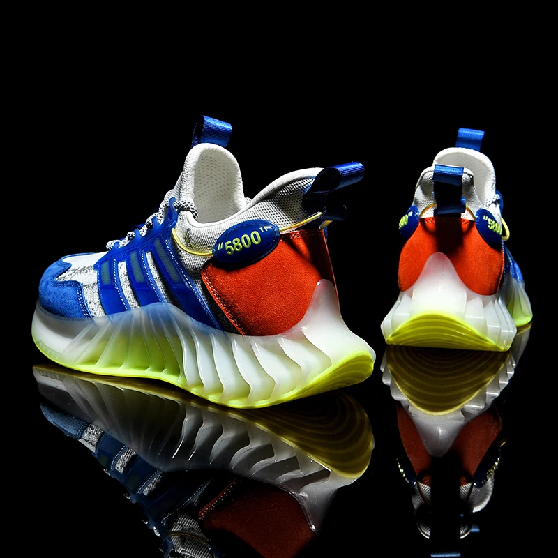 SENTA New Blade Running Shoes For Men Breathable Sneakers Fashion Antiskid Damping Shoes Outdoor Wear-resistant Jogging Shoes
SENTA New Blade Running Shoes For Men Breathable Sneakers Fashion Antiskid Damping Shoes Outdoor Wear-resistant Jogging Shoes