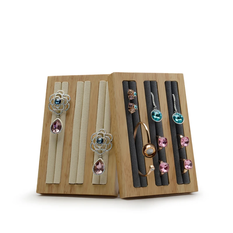 Oirlv Cream-white&Dark Gray Soild Wood Jewelry Display Rack For Rings Earrings Bangle Holder Jewellery Display Stand Ring Tray
Oirlv Cream-white&Dark Gray Soild Wood Jewelry Display Rack For Rings Earrings Bangle Holder Jewellery Display Stand Ring Tray