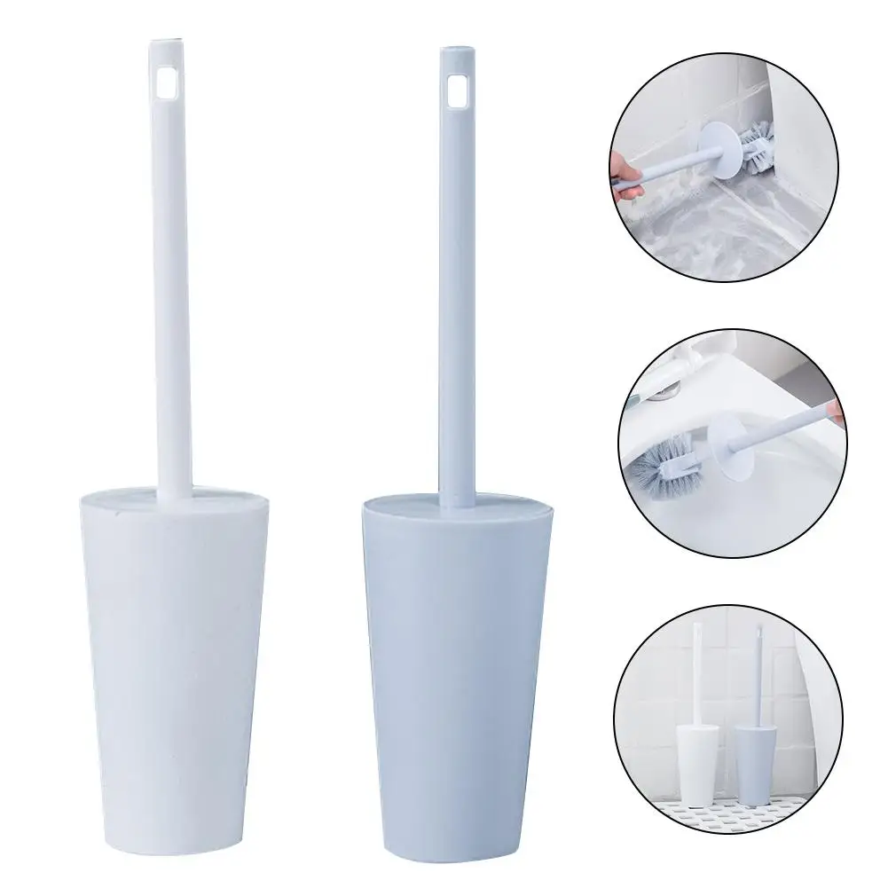 Silicone Toilet Brush With Holder Set Plastic Toilet Bowl Brush Wall-mounted Or Floor-Standing Bathroom Toilet Cleaning Brush
Silicone Toilet Brush With Holder Set Plastic Toilet Bowl Brush Wall-mounted Or Floor-Standing Bathroom Toilet Cleaning Brush