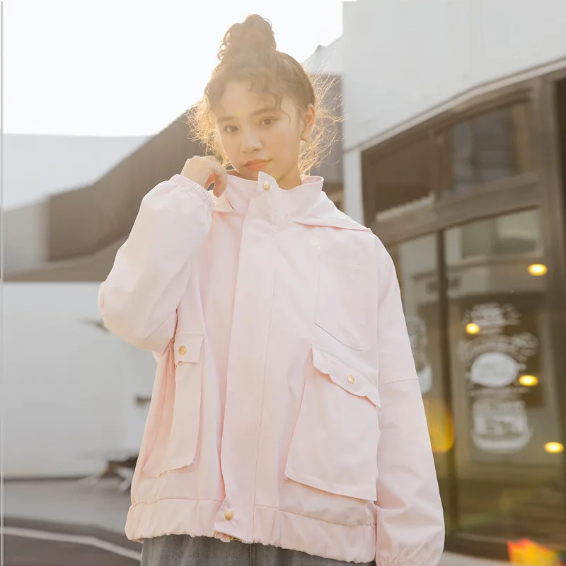 Spring Fashion New Baseball Jacket Women Long Sleeve Oversized Hooded Coat Women's Loose Harajuku Zipper Jackets XXXL DS50352
Spring Fashion New Baseball Jacket Women Long Sleeve Oversized Hooded Coat Women's Loose Harajuku Zipper Jackets XXXL DS50352