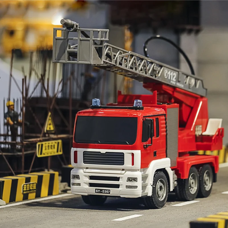 1:20 2.4G Remote Control Electric Fire Rescue Truck Spray Water Toy Car Sprinkler Music Fires Engines Educational Toys for Kids
1:20 2.4G Remote Control Electric Fire Rescue Truck Spray Water Toy Car Sprinkler Music Fires Engines Educational Toys for Kids