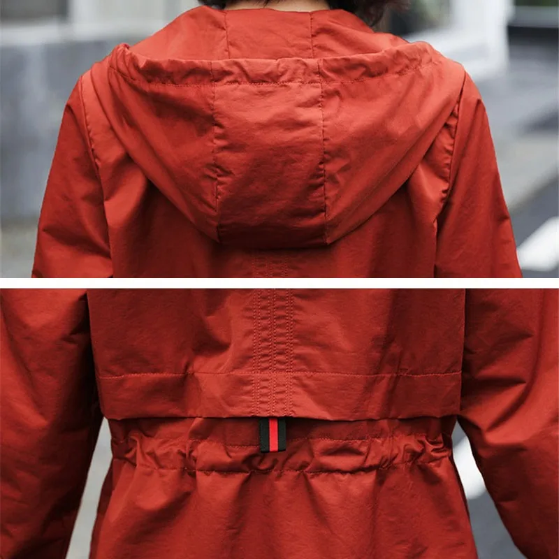 2021 New Spring Women's Jacket Long Sleeve Casual Female Windbreaker Hooded Basic Coat Zippers Jackets Outwear Plus Size 4XL
2021 New Spring Women's Jacket Long Sleeve Casual Female Windbreaker Hooded Basic Coat Zippers Jackets Outwear Plus Size 4XL