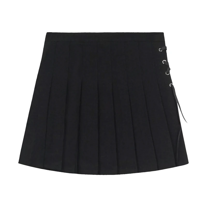Autumn Harajuku Gothic Girls Skirts High Waist Frenulum Fashion Pleated Punk Women Skirt Short Black Mini Skirt
Autumn Harajuku Gothic Girls Skirts High Waist Frenulum Fashion Pleated Punk Women Skirt Short Black Mini Skirt