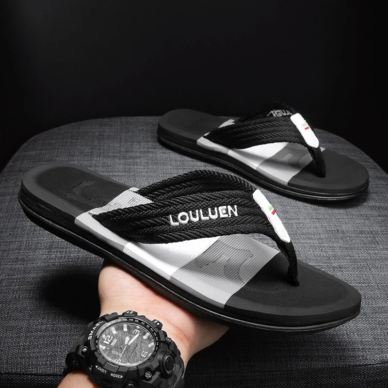 Slippers men's outer wear tide summer men's non-slip deodorant sports sandals and slippers Vietnam beach net red flip flops
Slippers men's outer wear tide summer men's non-slip deodorant sports sandals and slippers Vietnam beach net red flip flops