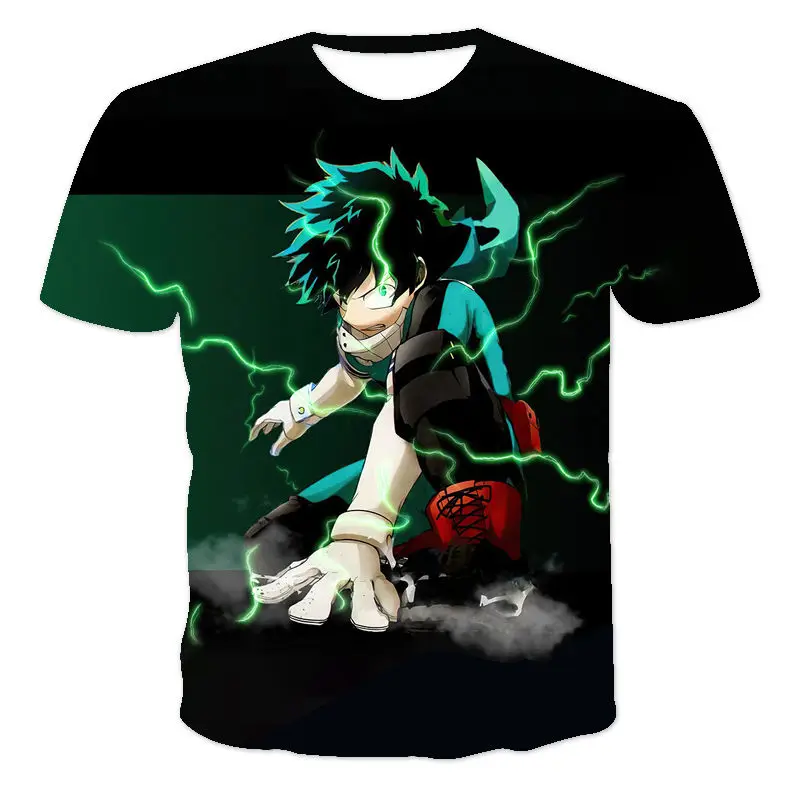 My Hero Academy 2021 Summer New Boys And Girls Short Sleeve T-Shirt 3DPrinting O-Neck Fashion Trend Cartoon Anime T-Shirt 4T-14T 
My Hero Academy 2021 Summer New Boys And Girls Short Sleeve T-Shirt 3DPrinting O-Neck Fashion Trend Cartoon Anime T-Shirt 4T-14T