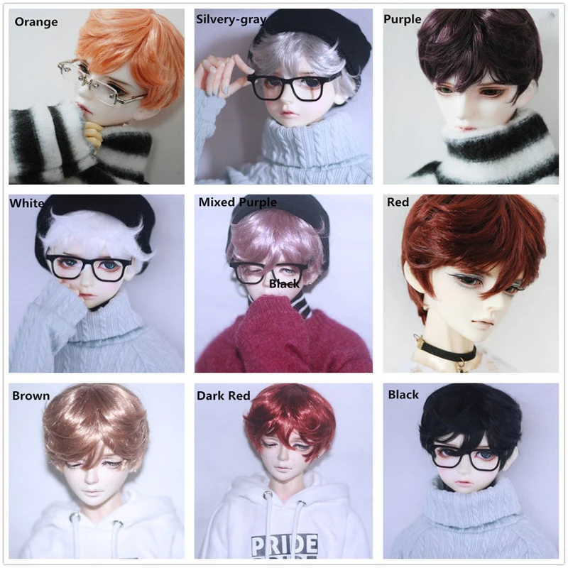 9 Colors BJD Wig 1/8 1/6 1/4 1/3 SD Wig Blythe Wig Short Doll Wig Size From 13cm To 25cm Blythe and Pullip Available
9 Colors BJD Wig 1/8 1/6 1/4 1/3 SD Wig Blythe Wig Short Doll Wig Size From 13cm To 25cm Blythe and Pullip Available