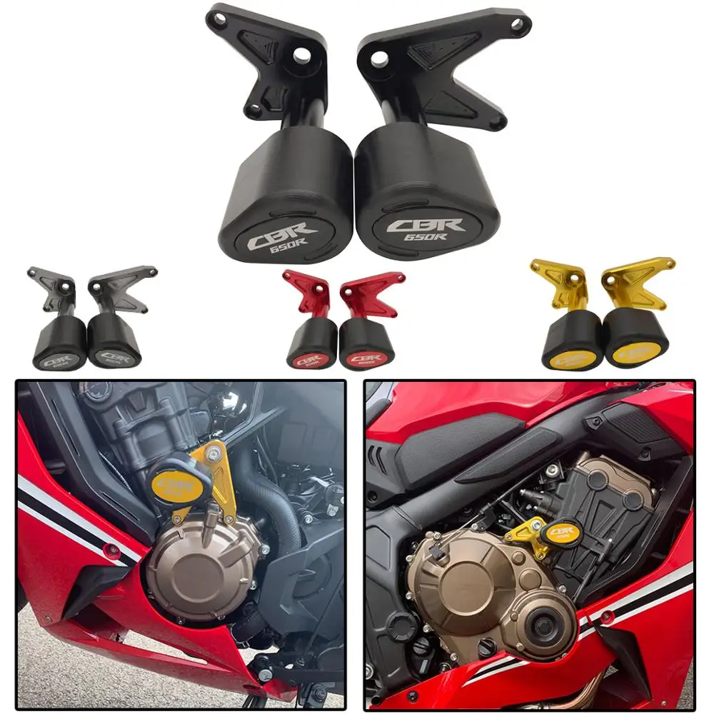 Motorcycle CNC CB650R CBR650R 19-20 Falling Protection Crash Sliders Protector Frame Slider For HONDA CBR 650R CBR 650 R CB 650R
Motorcycle CNC CB650R CBR650R 19-20 Falling Protection Crash Sliders Protector Frame Slider For HONDA CBR 650R CBR 650 R CB 650R