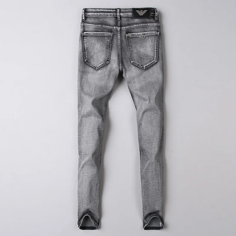 Retro Autumn Winter Men's Jeans Cotton Slim Elastic Eagle Business Pants Classic Jeans Denim Pants Male Trousers
Retro Autumn Winter Men's Jeans Cotton Slim Elastic Eagle Business Pants Classic Jeans Denim Pants Male Trousers