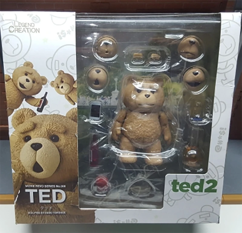 Nendoroid Teddy Bear BJD фигурка фильм Тед 2 TED игрушка модели 10 см | Игрушки и хобби