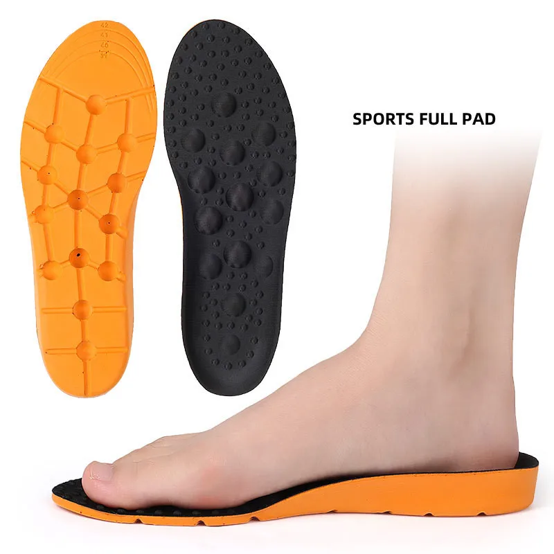 

Massage Insoles For Shoes Men Women Inserts Sweat-absorbent Breathable Shock Absorbing Insole Foot Bump Massage Pad Shoe Insoles