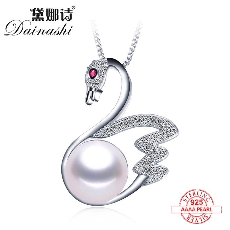 925 silver Fashion Personality Luxury swan Zircon Pendant for Women Natural Freshwater Pearl Necklace Party Jewelry(No Chain)
925 silver Fashion Personality Luxury swan Zircon Pendant for Women Natural Freshwater Pearl Necklace Party Jewelry(No Chain)