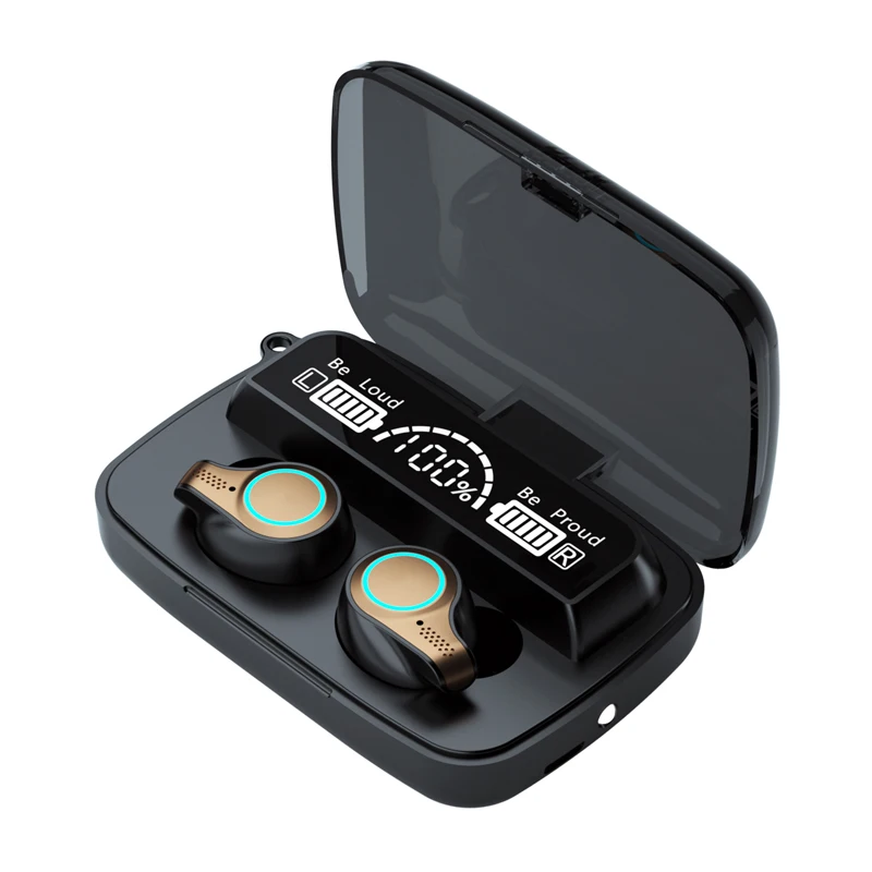 9D Wireless Earphone Bluetooth V5.0 TWS HIFI Wireless Bluetooth Headphones LED Display Waterproof Sport Headsets With Mic Earbud
9D Wireless Earphone Bluetooth V5.0 TWS HIFI Wireless Bluetooth Headphones LED Display Waterproof Sport Headsets With Mic Earbud