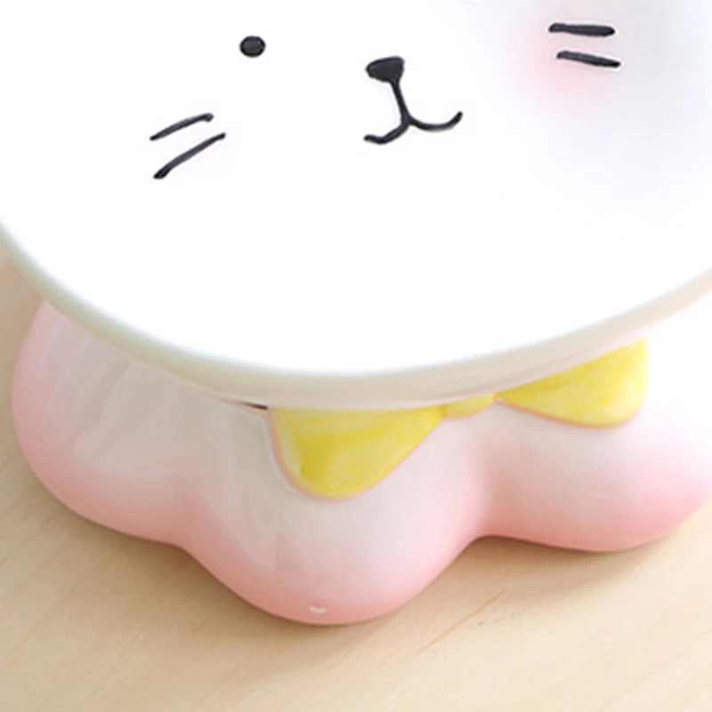LXAF Cute Cat Shaped Pet Food Bowl Ceramic Spine Protection Cartoon Decoration Bowl Food Water Feeding Cat Dog Eating Tableware
LXAF Cute Cat Shaped Pet Food Bowl Ceramic Spine Protection Cartoon Decoration Bowl Food Water Feeding Cat Dog Eating Tableware
