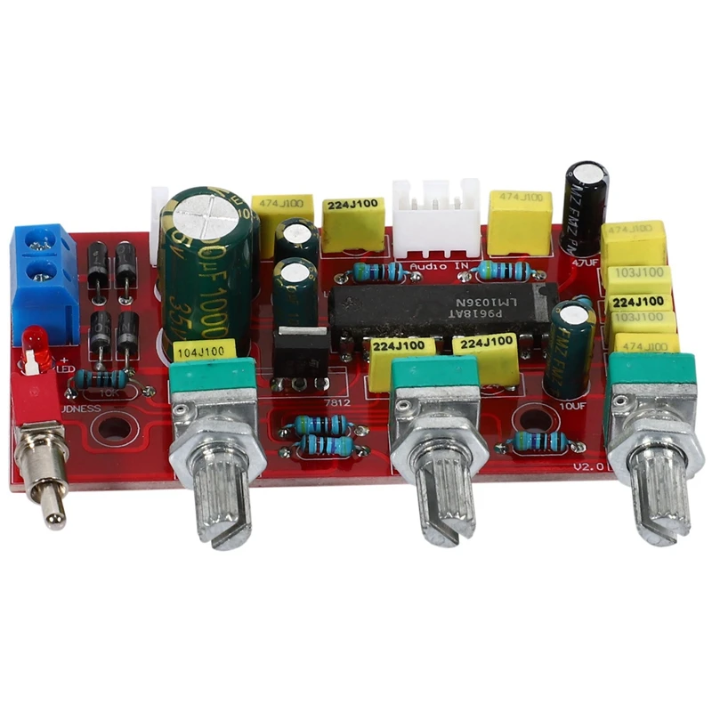 LM1036 OP-AMP Hi-Fi предусилитель тональная плата с высокими частотами бас регулировки громкости эквалайзер Управление предусилитель для дома Мощ...
LM1036 OP-AMP Hi-Fi предусилитель тональная плата с высокими частотами бас регулировки громкости эквалайзер Управление предусилитель для дома Мощ...