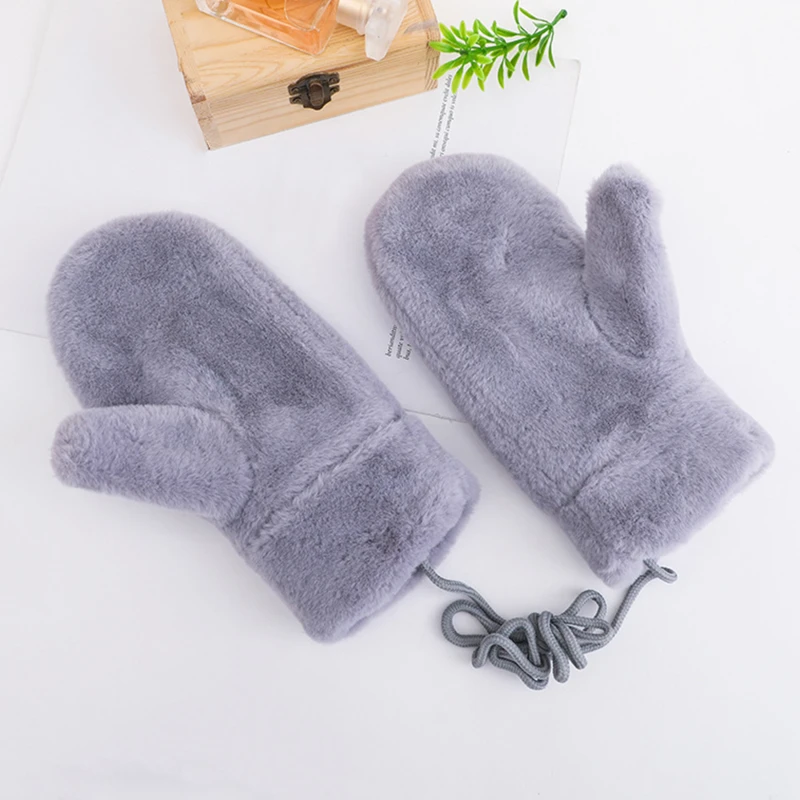 Women Plush Cute Gloves Female Winter Warm Plush Velvet Thicken Solid Color High Quality Mittens Korean Girls Fashion Glove
Women Plush Cute Gloves Female Winter Warm Plush Velvet Thicken Solid Color High Quality Mittens Korean Girls Fashion Glove