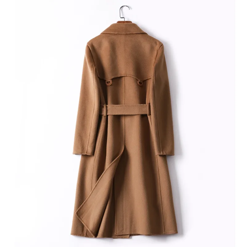 Autumn 30% Cashmere Coat Warm Winter Long Coat Women Long Wool Coat Office Lady Slim Female Overcoat Oversize Plussize
Autumn 30% Cashmere Coat Warm Winter Long Coat Women Long Wool Coat Office Lady Slim Female Overcoat Oversize Plussize