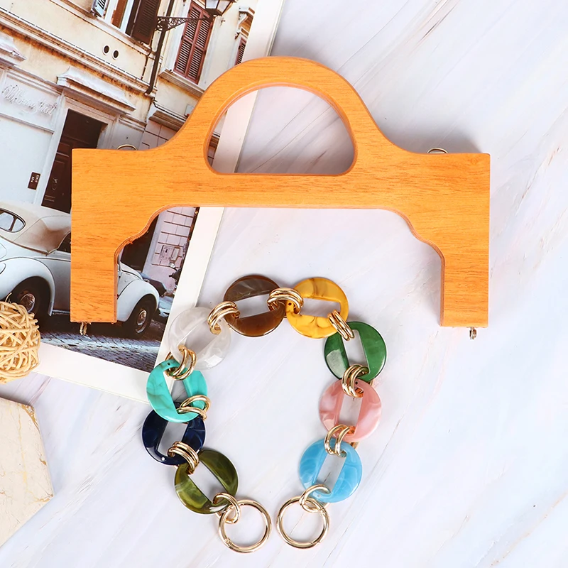 New Wooden Bag Purse Frame Handmade Bag Parts Closure Clasp Buckles Handles Chain
New Wooden Bag Purse Frame Handmade Bag Parts Closure Clasp Buckles Handles Chain
