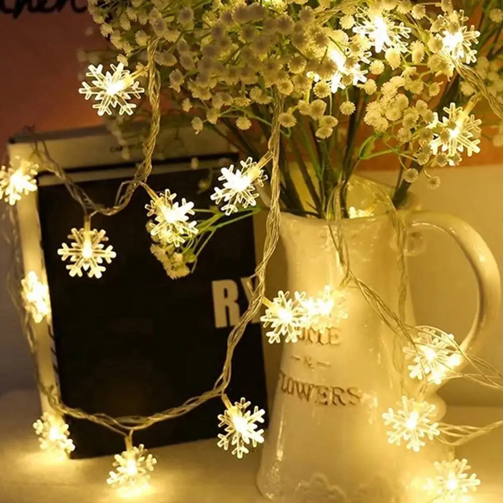 20 LED USB String Light Snowflake Shape Fairy String Light Party Christmas Holiday Party Tree Decoration
20 LED USB String Light Snowflake Shape Fairy String Light Party Christmas Holiday Party Tree Decoration