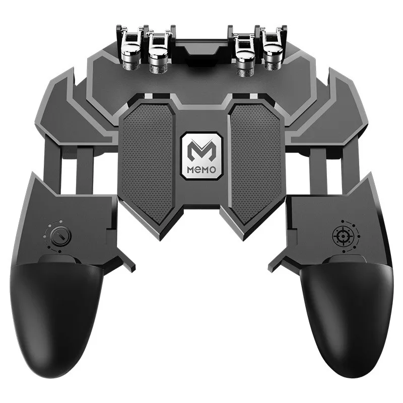 For IOS Android Mobile Phone Ak66 Pubg Gamepad Six Finger Game Controller Metal Trigger Free Fire Button Shooting Games Joystick
For IOS Android Mobile Phone Ak66 Pubg Gamepad Six Finger Game Controller Metal Trigger Free Fire Button Shooting Games Joystick