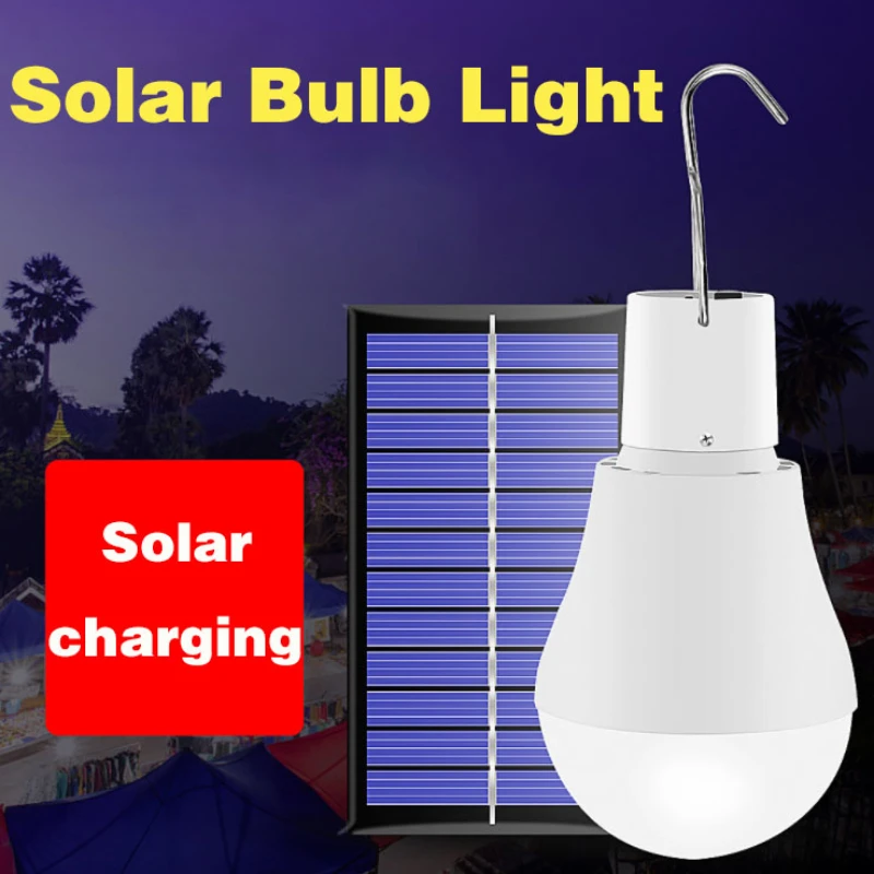 5W LED Solar Bulb Light Portable Outdoor Emergency Bulb Camping Lighting Waterproof and Heat Dissipation-USB/Solar Charging
5W LED Solar Bulb Light Portable Outdoor Emergency Bulb Camping Lighting Waterproof and Heat Dissipation-USB/Solar Charging