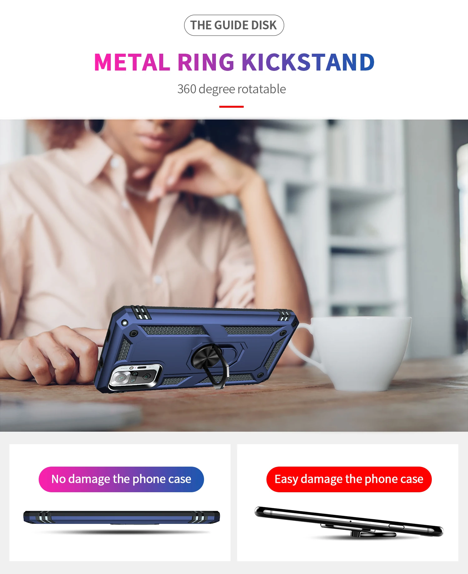 Phone Case For Xiaomi Redmi Note 10 Pro Max 10S Luxury Armor Shockproof Magnetic With Ring Kickstand Anti-fall Protection Cover
Phone Case For Xiaomi Redmi Note 10 Pro Max 10S Luxury Armor Shockproof Magnetic With Ring Kickstand Anti-fall Protection Cover