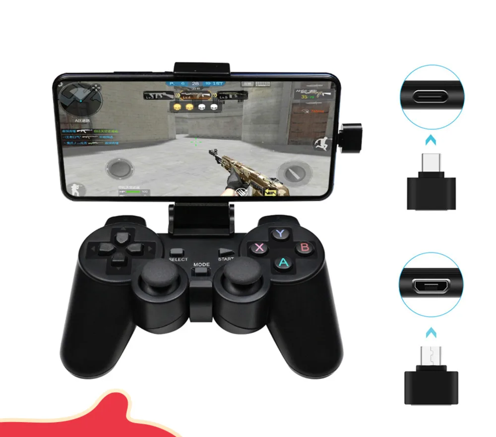 Беспроводной геймпад для ПК, ps3, android, ТВ-приставки, 2,4 ГГц, беспроводное управление видеоиграми, usb, ПК, совместим с xiaomi otg, оригинальный 
Беспроводной геймпад для ПК, ps3, android, ТВ-приставки, 2,4 ГГц, беспроводное управление видеоиграми, usb, ПК, совместим с xiaomi otg, оригинальный
