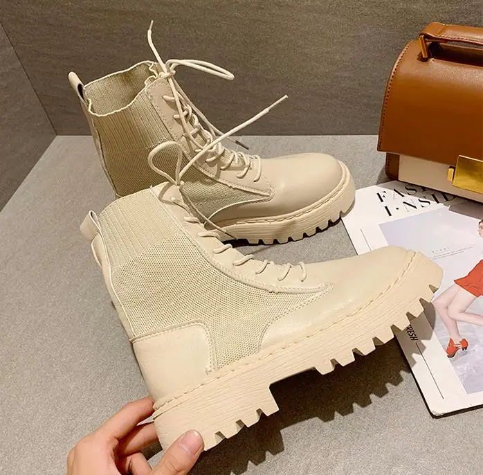Ankle Boots for Women 2020 Autumn Motorcycle Boots Thick Heel PlatfoAnkle Brm Shoes Woman Slip on Round Toe Fashion Boots
Ankle Boots for Women 2020 Autumn Motorcycle Boots Thick Heel PlatfoAnkle Brm Shoes Woman Slip on Round Toe Fashion Boots