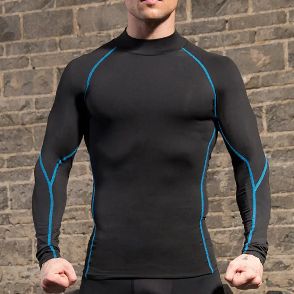 Men Sport Running T Shirt Turtle Neck Long Sleeve Sports Gym T-shirt Thermal Underwear Top Gym Sportswear Men Clothes
Men Sport Running T Shirt Turtle Neck Long Sleeve Sports Gym T-shirt Thermal Underwear Top Gym Sportswear Men Clothes