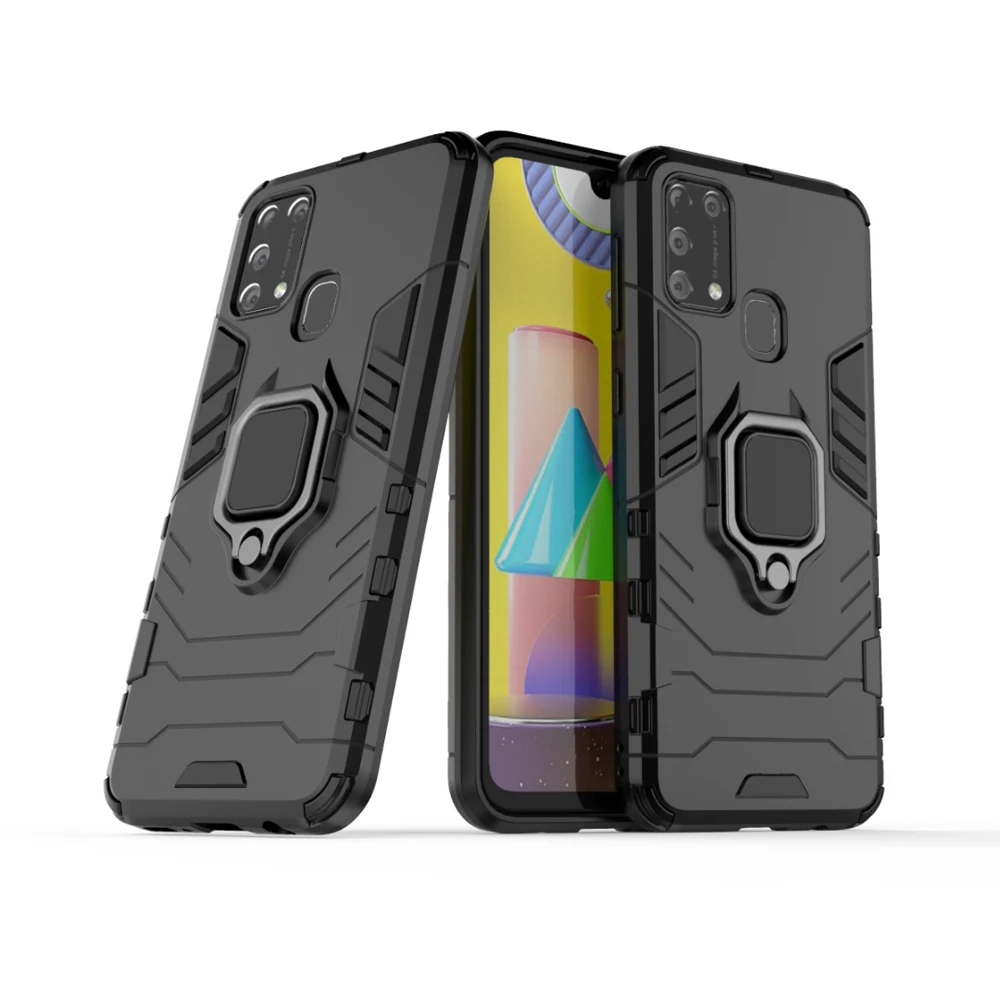 Ring Stand Shockproof TPU Bumper Coque Cover For Samsung Galaxy M31 Prime M31Prime M21S F41 Case Fundas Hard PC Protective Shell
Ring Stand Shockproof TPU Bumper Coque Cover For Samsung Galaxy M31 Prime M31Prime M21S F41 Case Fundas Hard PC Protective Shell