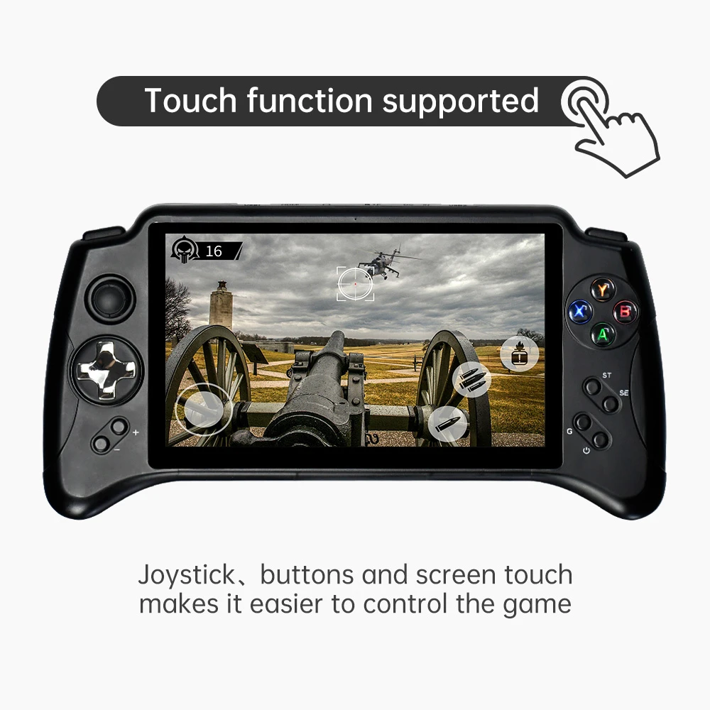 2021 New X17 Android 7.0 Handheld Game Console 7-Inch Ips Touch Screen Mtk 8163 Quad Core 2g Ram 32g Rom Retro Players
2021 New X17 Android 7.0 Handheld Game Console 7-Inch Ips Touch Screen Mtk 8163 Quad Core 2g Ram 32g Rom Retro Players