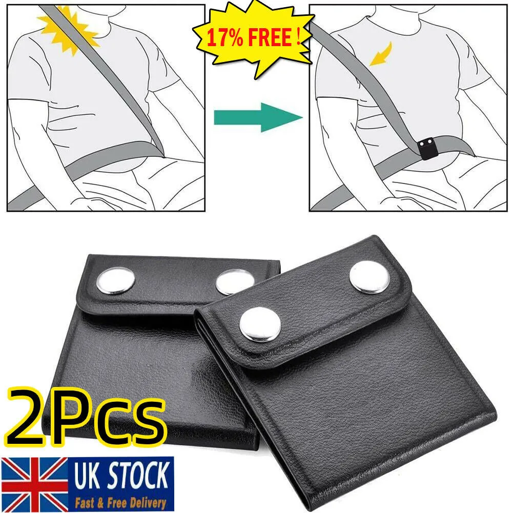 2pcs/set Universal Car Seat Belt Adjuster Shoulder Neck Strap Position Fixation Clip Interior Accessories Fast Ship
2pcs/set Universal Car Seat Belt Adjuster Shoulder Neck Strap Position Fixation Clip Interior Accessories Fast Ship