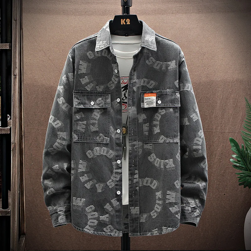 2021 New Men's Denim Shirt Cotton Jeans Shirt Fashion Autumn Slim Long Sleeve Cowboy Shirt Stylish Wash Slim Tops Asian Size 3XL
2021 New Men's Denim Shirt Cotton Jeans Shirt Fashion Autumn Slim Long Sleeve Cowboy Shirt Stylish Wash Slim Tops Asian Size 3XL