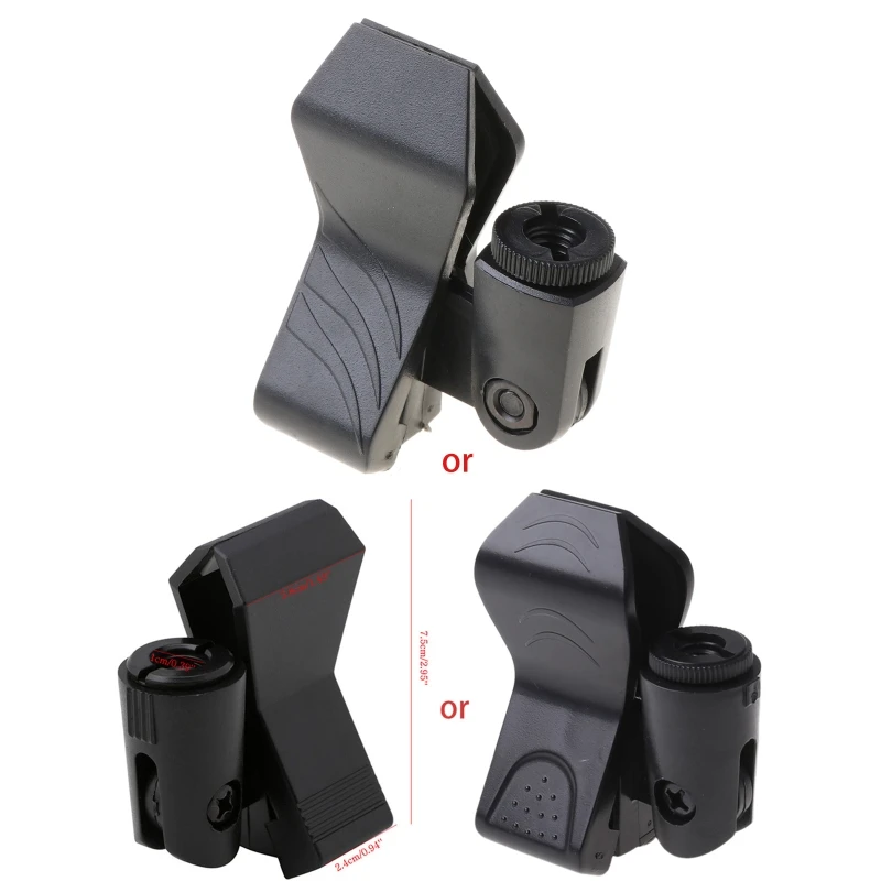 Y1UE Flexible Microphone Mic Stand Accessory Plastic Clamp Clip Holder Mount Black
Y1UE Flexible Microphone Mic Stand Accessory Plastic Clamp Clip Holder Mount Black