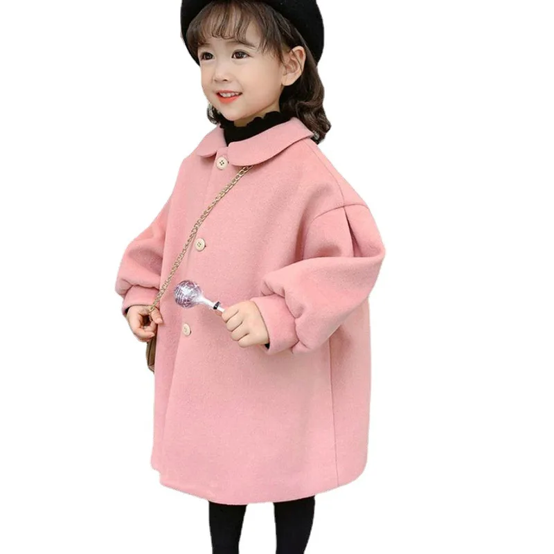 Pink Woolen Coat Age For 2 - 8 Years Baby Girls Loose Coats 2022 New Arrival Spring Fall Winter Children Kids Oversize Outwears
Pink Woolen Coat Age For 2 - 8 Years Baby Girls Loose Coats 2022 New Arrival Spring Fall Winter Children Kids Oversize Outwears