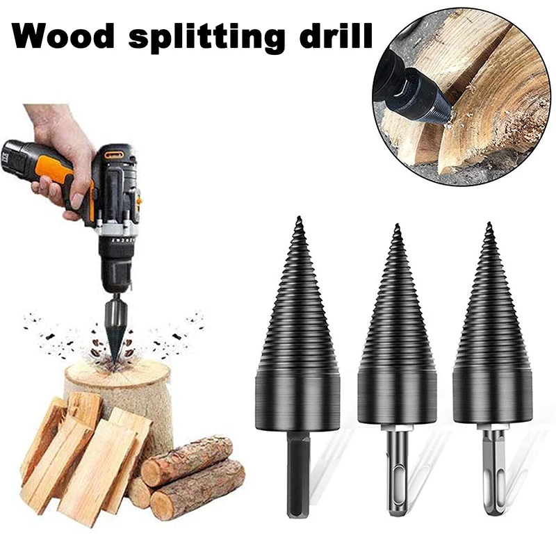 Firewood Machine Drill Wood Cone Reamer Punch Driver 32mm Drill Bit Split Drilling Tools Firewood Splitter Woodworking Tool
Firewood Machine Drill Wood Cone Reamer Punch Driver 32mm Drill Bit Split Drilling Tools Firewood Splitter Woodworking Tool