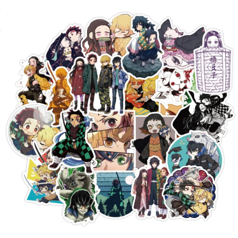 10 / 30 / 50pcs Day Man Ghost Killing Blade Graffiti Waterproof Sticker Phone Guitar Notebook Refrigerator Water Cup Wholesale
10 / 30 / 50pcs Day Man Ghost Killing Blade Graffiti Waterproof Sticker Phone Guitar Notebook Refrigerator Water Cup Wholesale