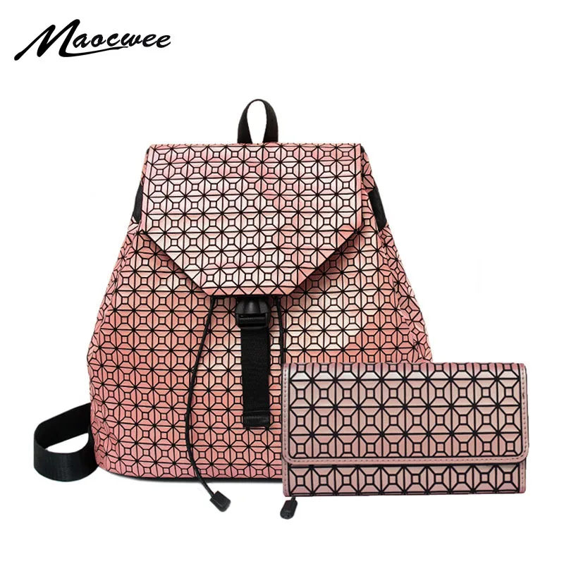 Set Silica Gel Backpack For Teenage Geometric Men Laptop Bags Solid Color Holographic Women Travel Bag Students School Backpacks
Set Silica Gel Backpack For Teenage Geometric Men Laptop Bags Solid Color Holographic Women Travel Bag Students School Backpacks